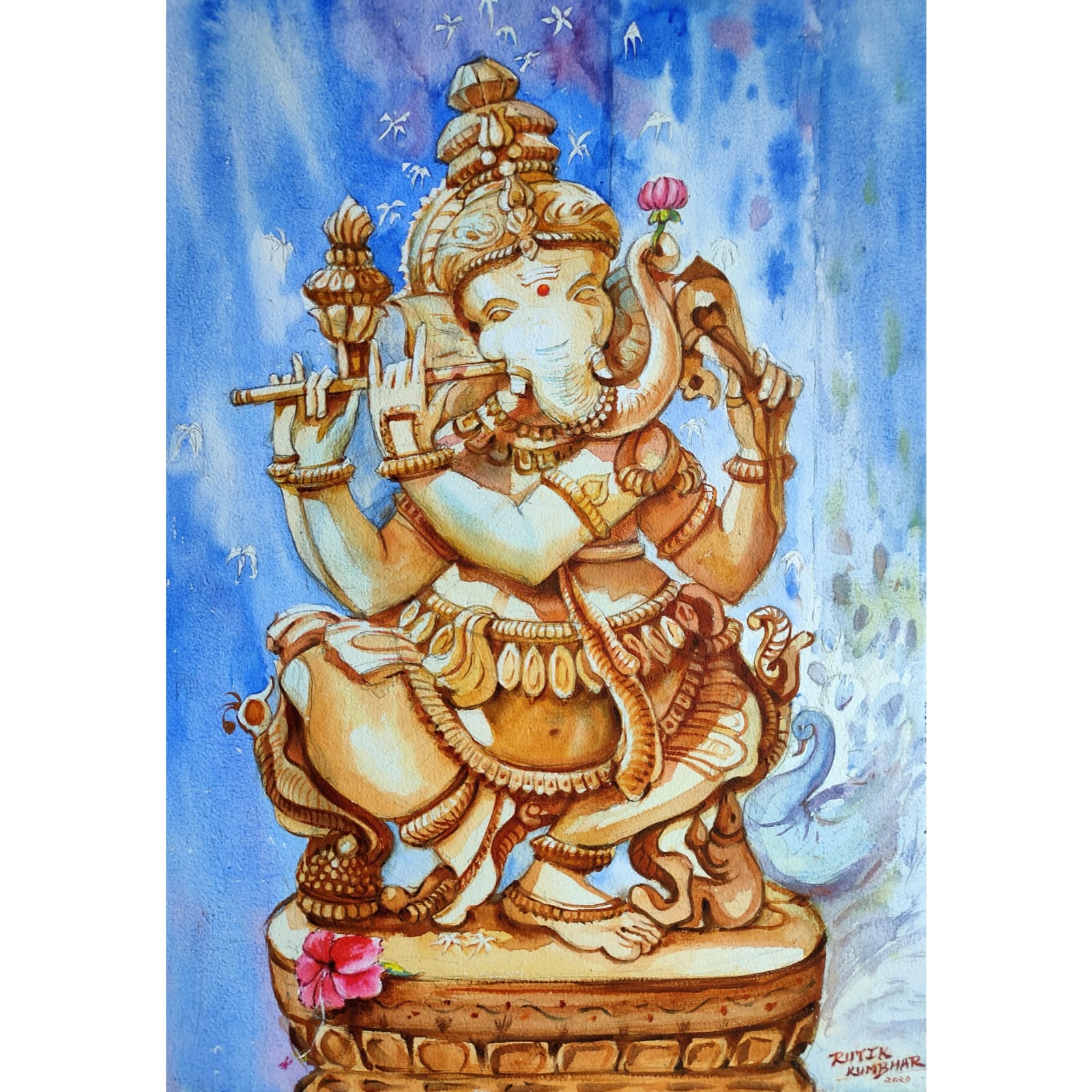 Ganpati Bappa - The Divine Rhythm of Blessings